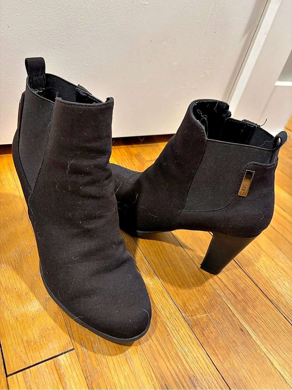 Black Heeled Ankle Boots
